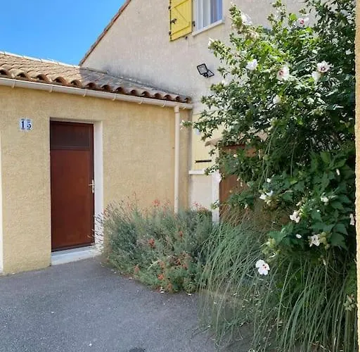 V0736 - - 6 Pers Terrasse Et Parking Prive A 300 M Vias