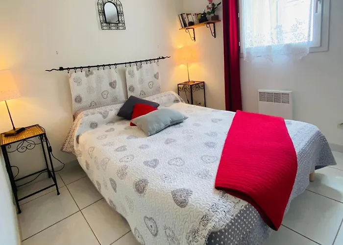 V0736 - - 6 Pers Terrasse Et Parking Prive A 300 M * Vias